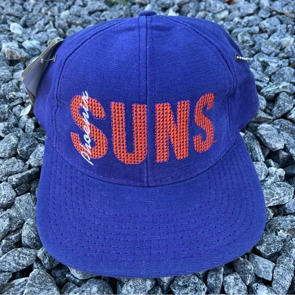 Vintage 90s Phoenix Suns Snapback Hat Cap NWT Sports Specialties NBA Vtg